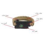 دستبند نجات مدل 4 کاره
